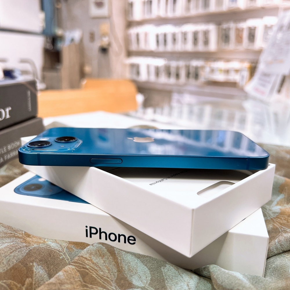 二手-iPhone13 128G 藍色*23647(店家保固365天)