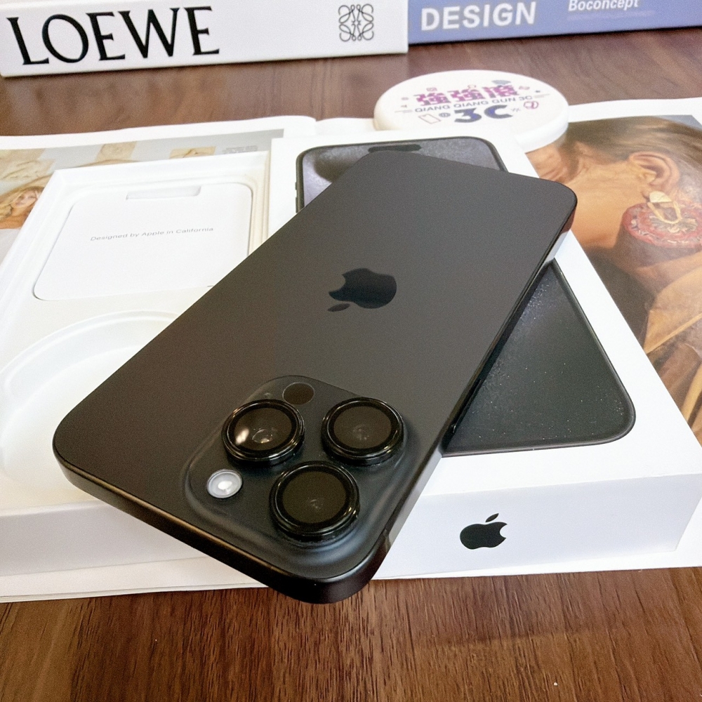 鹽行-二手 iPhone15 ProMax 512G 黑色#88098（店保365天）