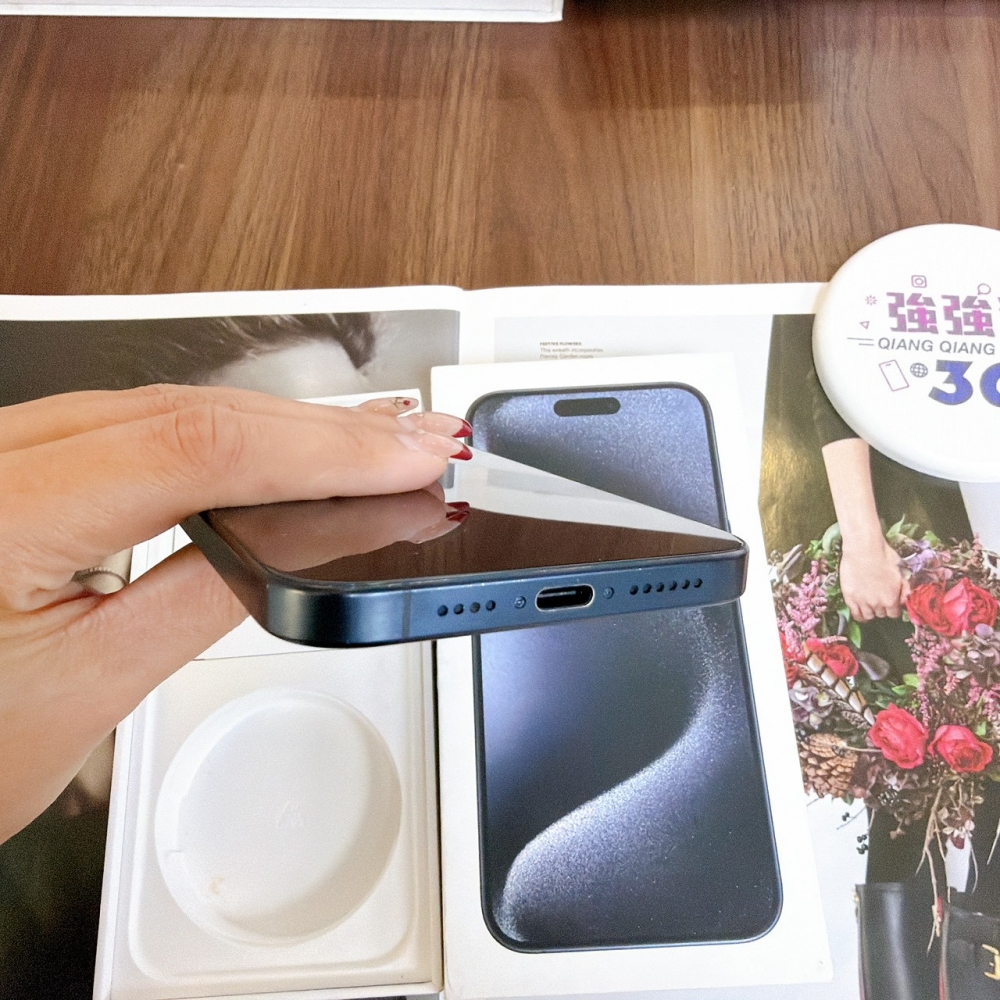 鹽行-二手 iPhone15 ProMax 256G 藍色#69862(店保365天)