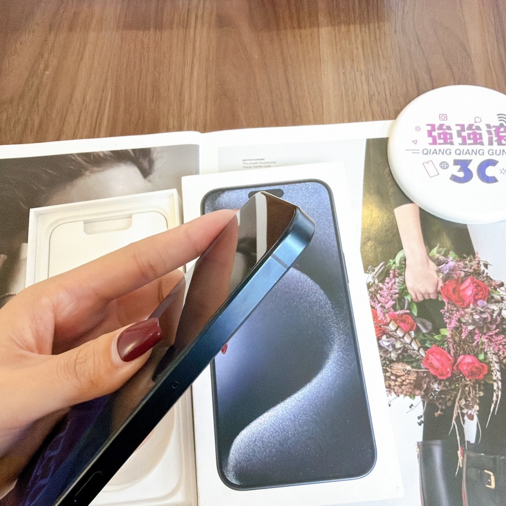 鹽行-二手 iPhone15 ProMax 256G 藍色#69862(店保365天)