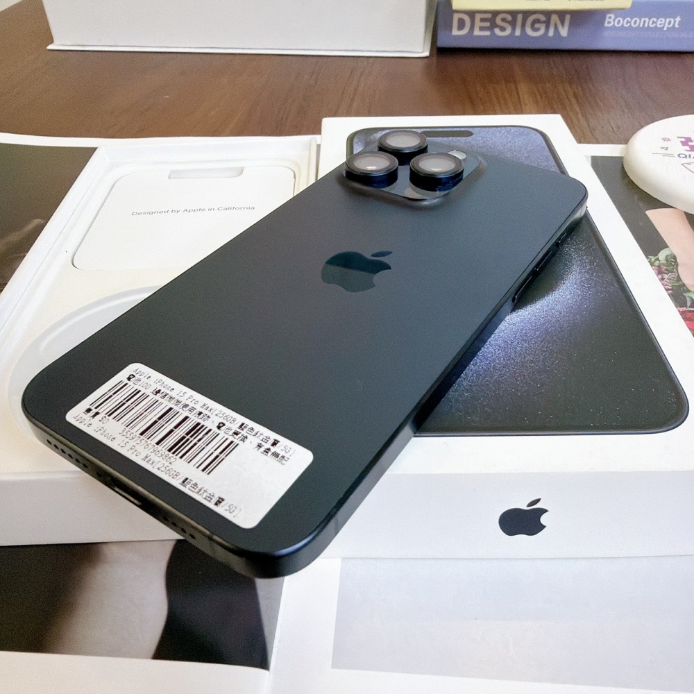 鹽行-二手 iPhone15 ProMax 256G 藍色#69862(店保365天)