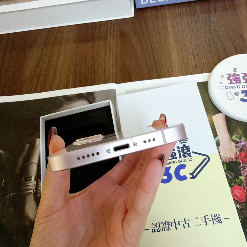 鹽行-二手 iPhone13  256G 粉色#35821（店保365天）