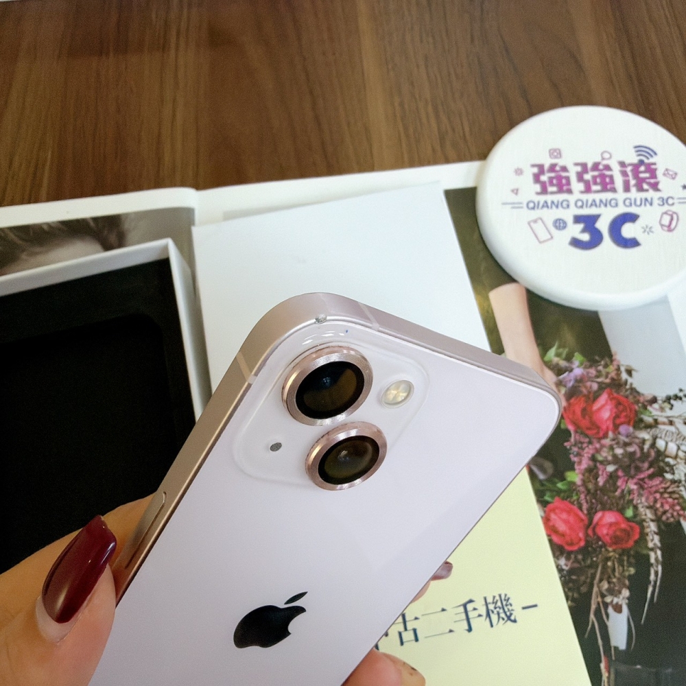 鹽行-二手 iPhone13  256G 粉色#35821（店保365天）