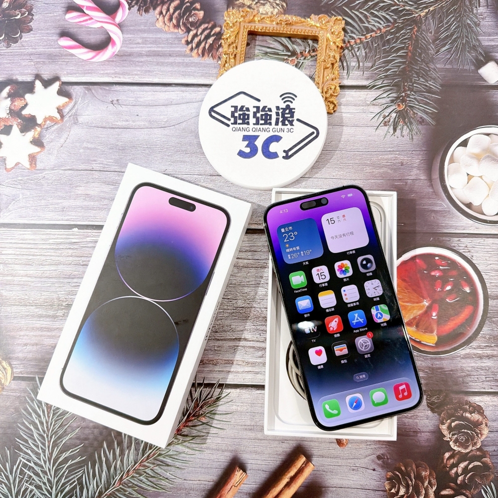 善化-二手 iPhone14 Pro Max 128G 紫色 #60938（店家保固365天）