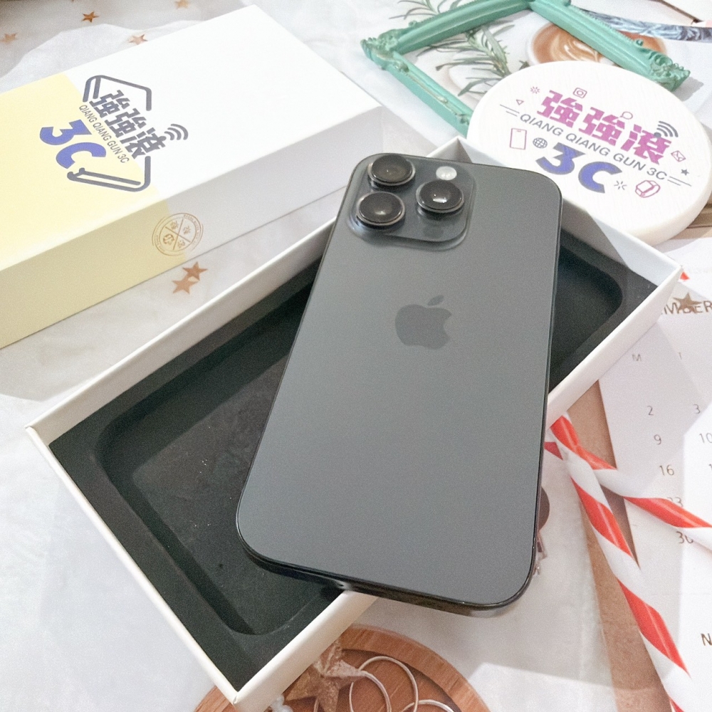 善化-二手 iPhone16 Pro 128G 黑色 #18447（店家保固365天）
