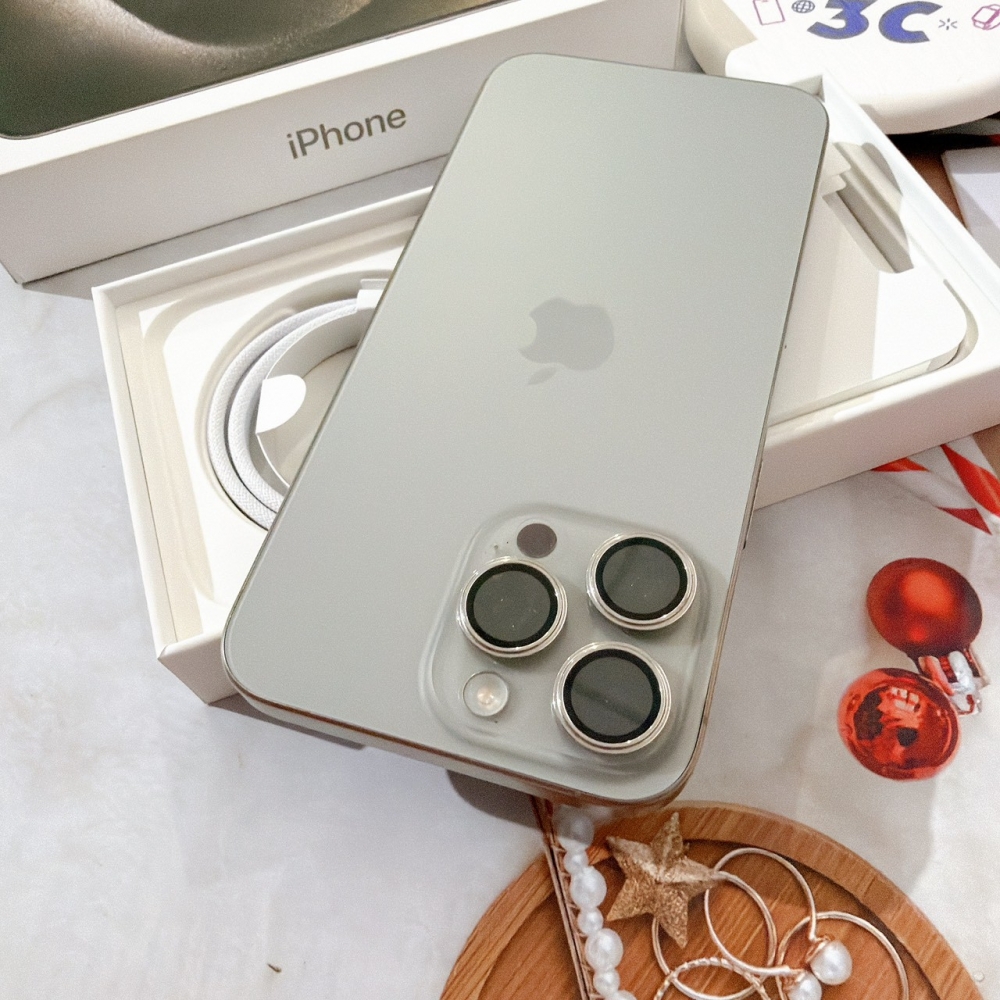 善化-二手 iPhone15 Pro Max 256G 原色 #01935（店家保固365天）