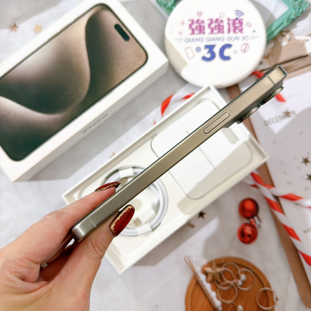 善化-二手 iPhone15 Pro Max 256G 原色 #01935（店家保固365天）