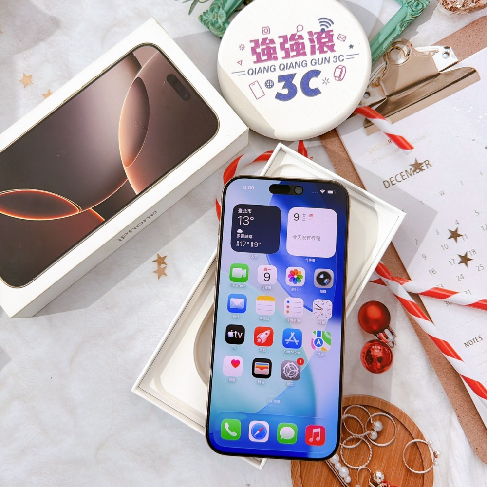 善化-二手 iPhone16 Pro Max 256G 金色 #76702(店家保固90天)