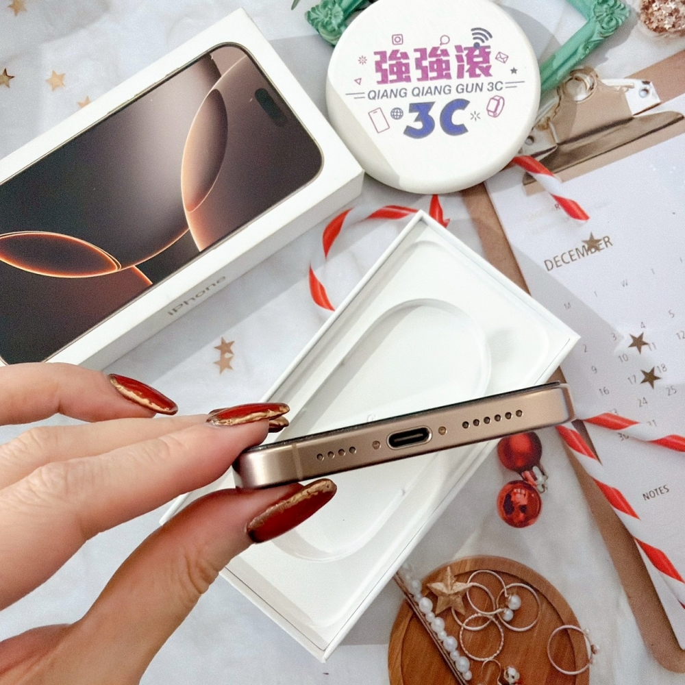 善化-二手 iPhone16 Pro Max 256G 金色 #76702(店家保固90天)