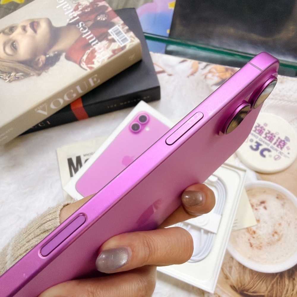 二手-16Plus 256G 粉*72820(店家保固365天)