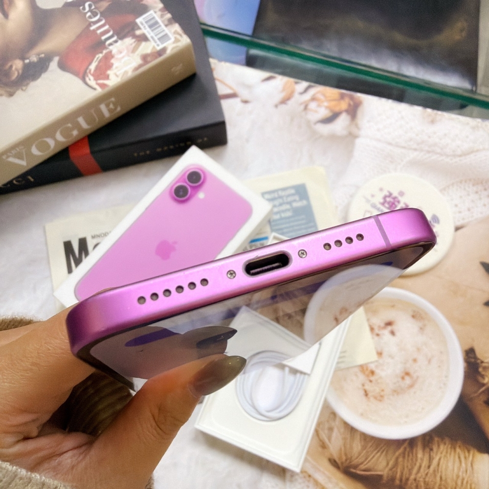 二手-16Plus 256G 粉*72820(店家保固365天)