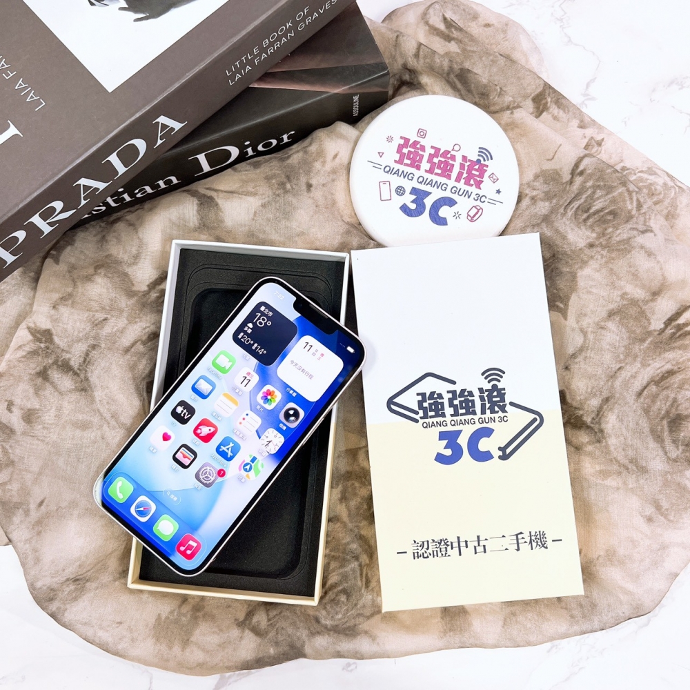 二手-iPhone13 128G 粉色*85225(店家保固365天)