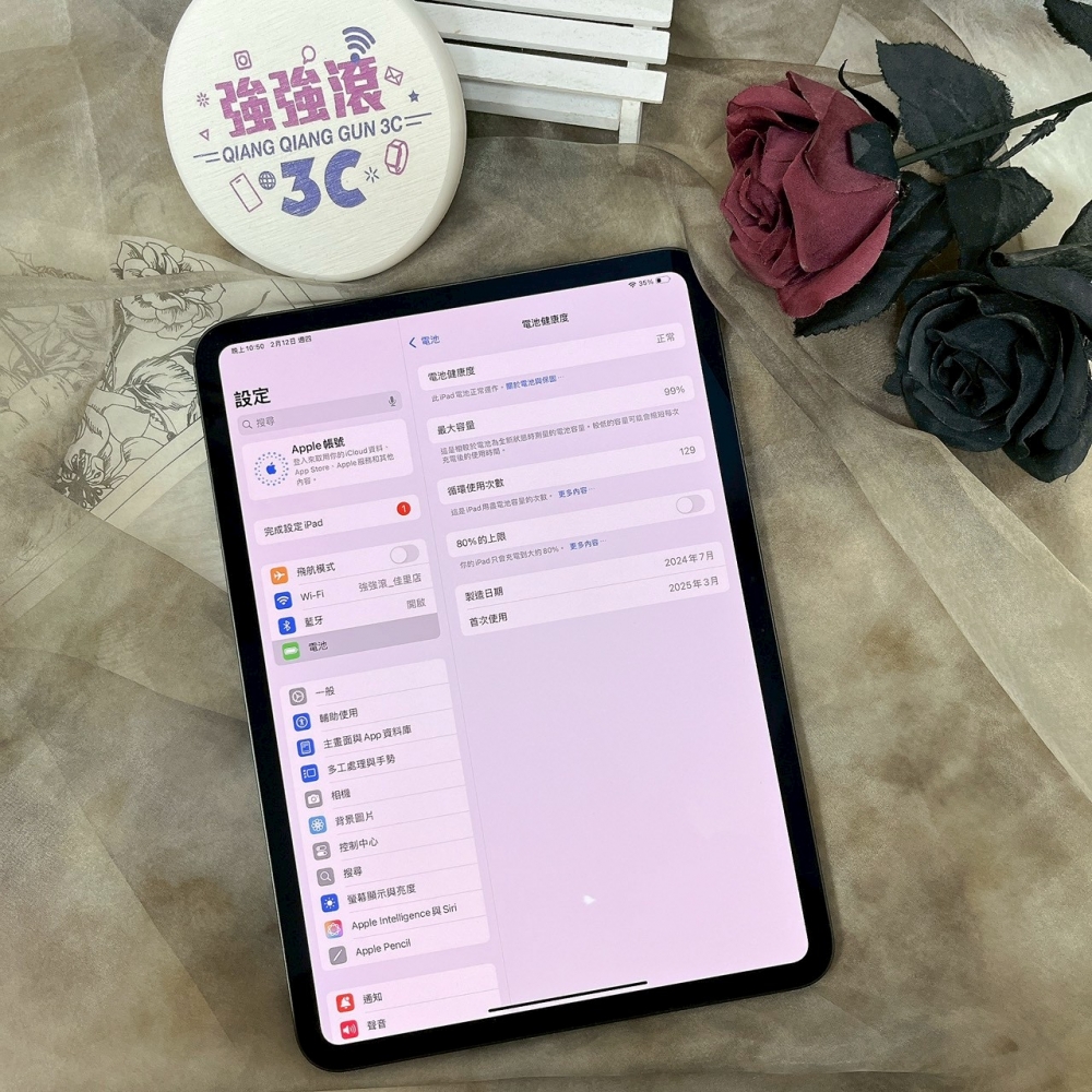 佳里-二手 iPad Pro M4(2024) 11吋256G 黑色 #P754V（原廠保固）