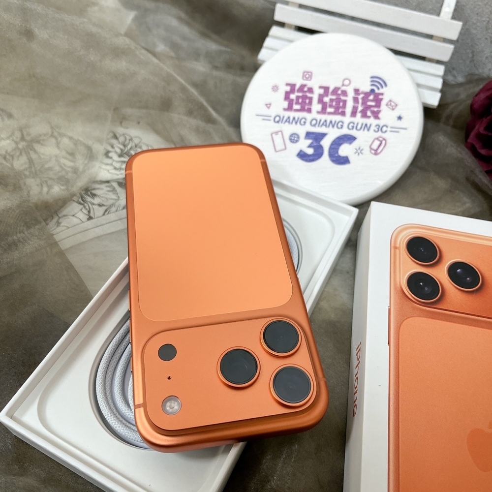 佳里-二手 iPhone17 PRO 256G 橘色 #04041(原廠保固)
