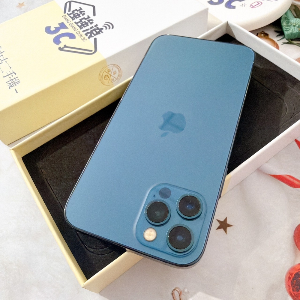 善化-二手iPhone12 Pro 256G 藍色 #47776(店保7天)