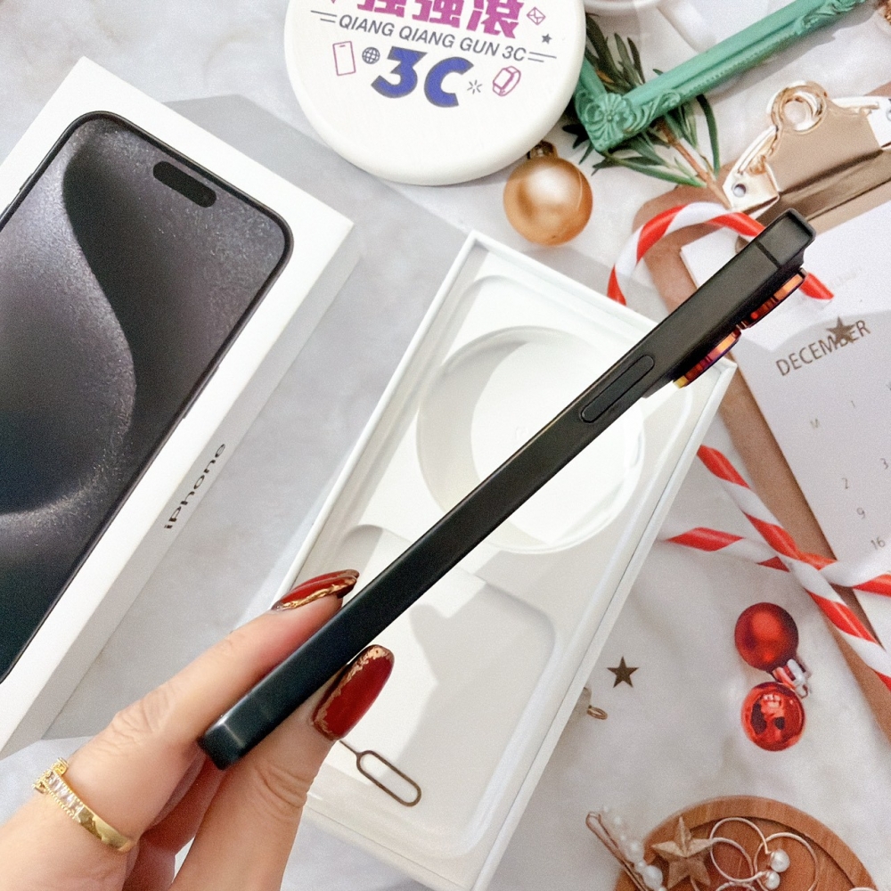 善化-二手iPhone15 Pro Max 256G 黑色 #37534(店保365天)