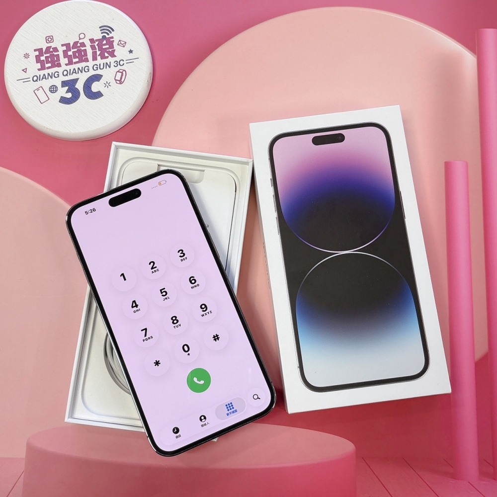 二手 iPhone14ProMax 256G 紫色*69190(店家保固365天)