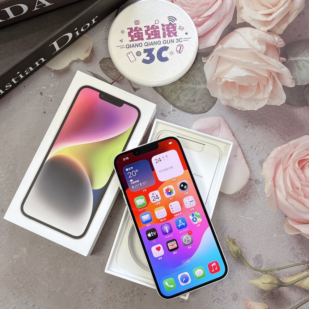 二手 iPhone14 128G 白色 #67917(店家保固365天)