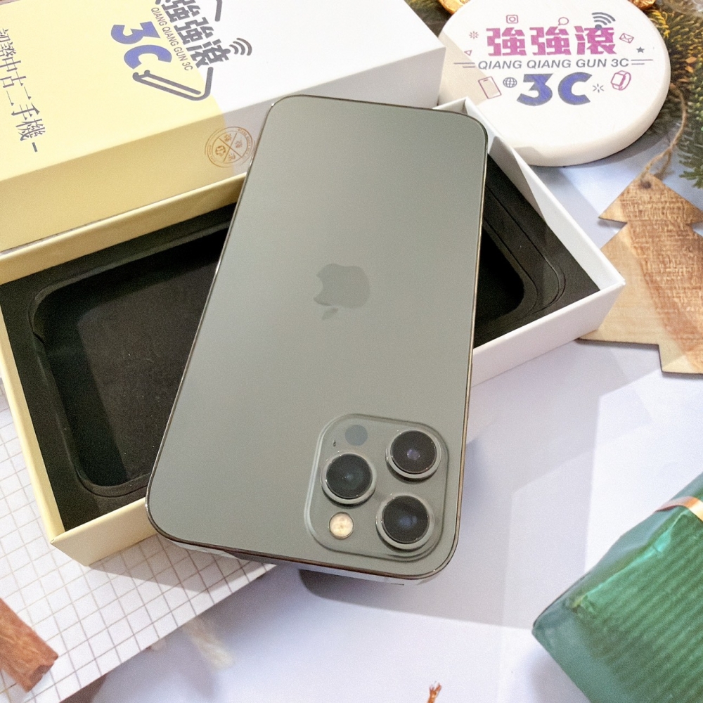 善化-二手 iPhone12 Pro Max 128G 黑色#04635（店家保固90天）