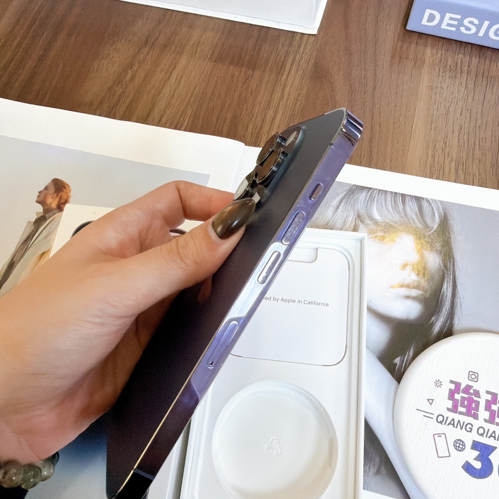 鹽行-二手 iPhone14 Pro 256G 紫色#46038（店家保365天）