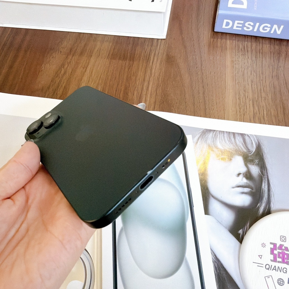 鹽行-二手 iPhone15-128G 黑色#16823（原廠保內）