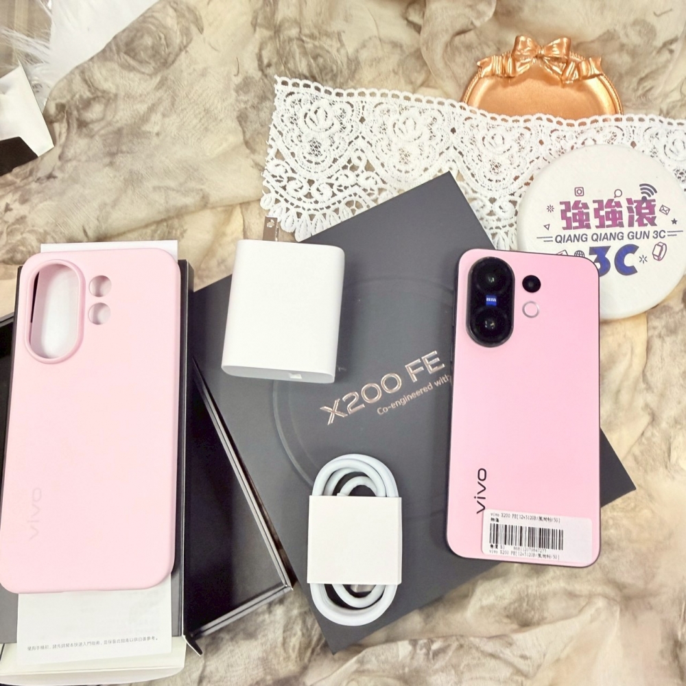 二手 ViVO X200FE 12+512G 粉色*47277（原廠保固）