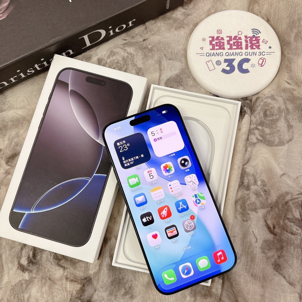 二手 iPhone16ProMax 256G 黑色*88443（店家保固）