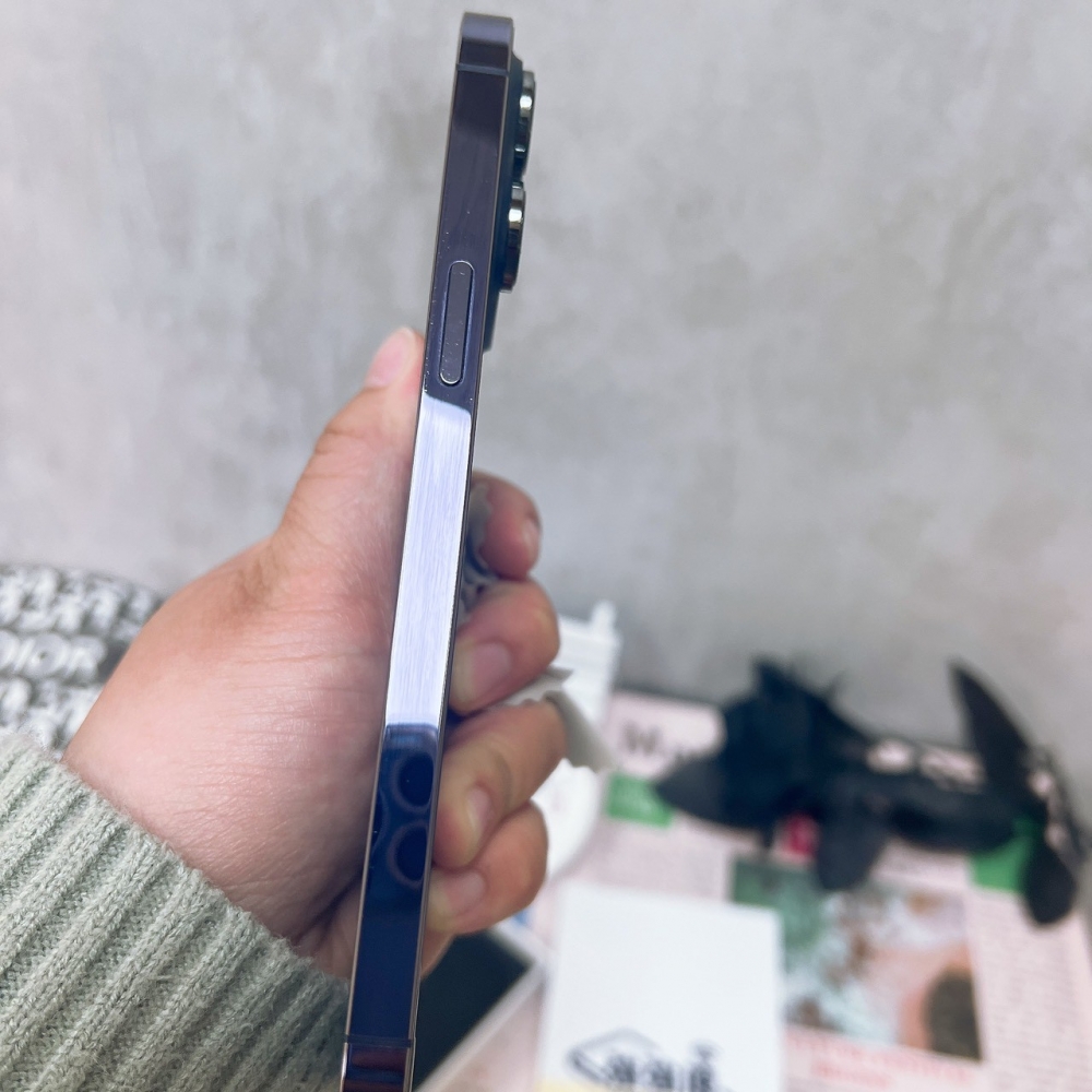佳里-二手 iPhone14 PRO MAX 256G 紫色 #20343（店家保固365天）