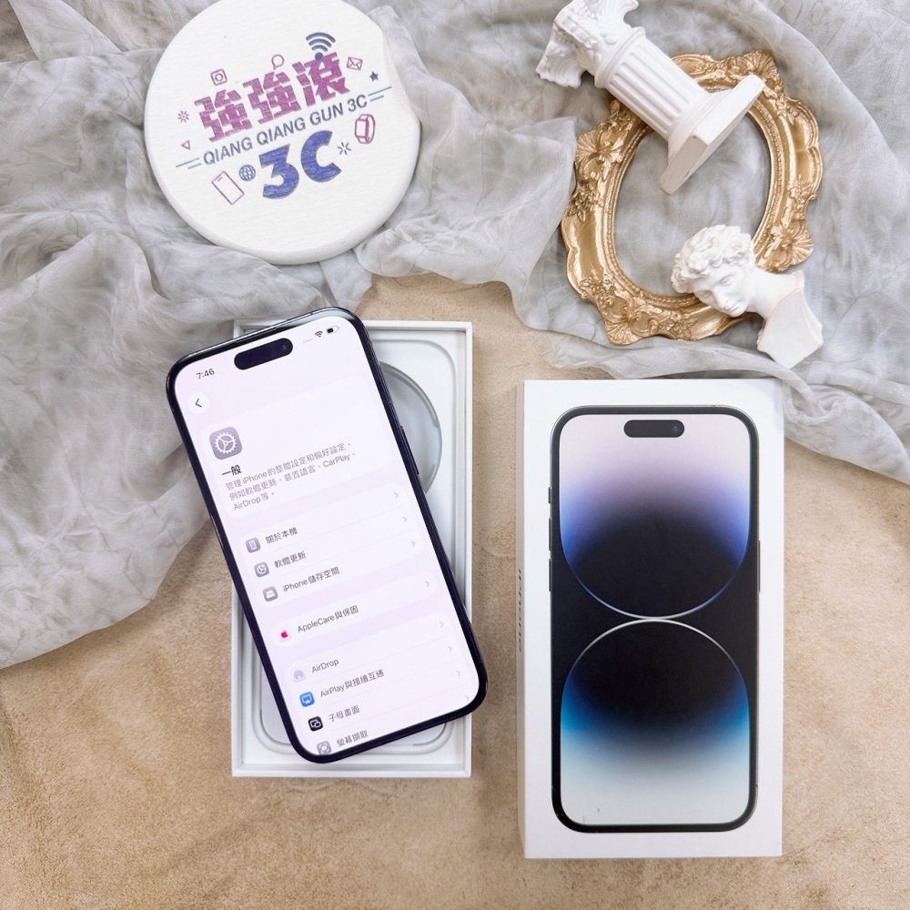 歸仁-二手iPhone14 Pro 128G 黑色＃45875(店家保365天)