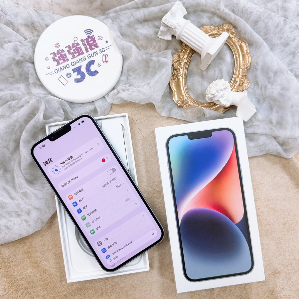 歸仁-二手iPhone14 plus 256G 藍色＃72723(店家保365天)