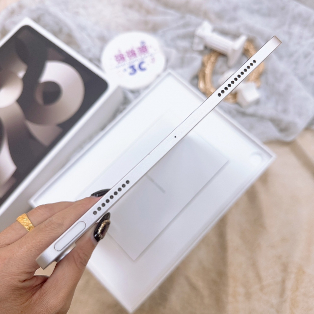 歸仁-二手iPad Air 5 64G 銀色＃CG6G2(店保30天)