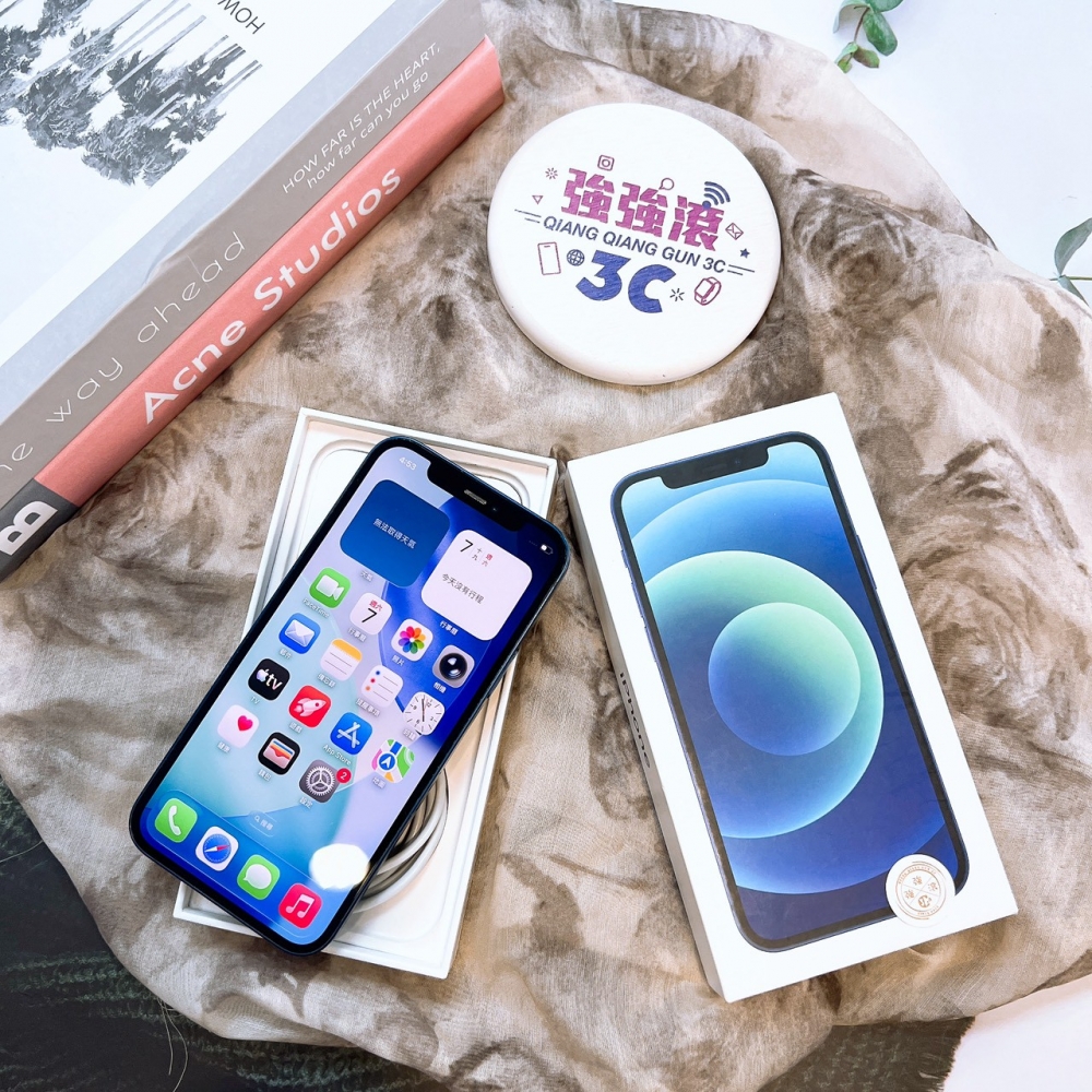 二手 iPhone12 128G 藍色*75954（店家保固）