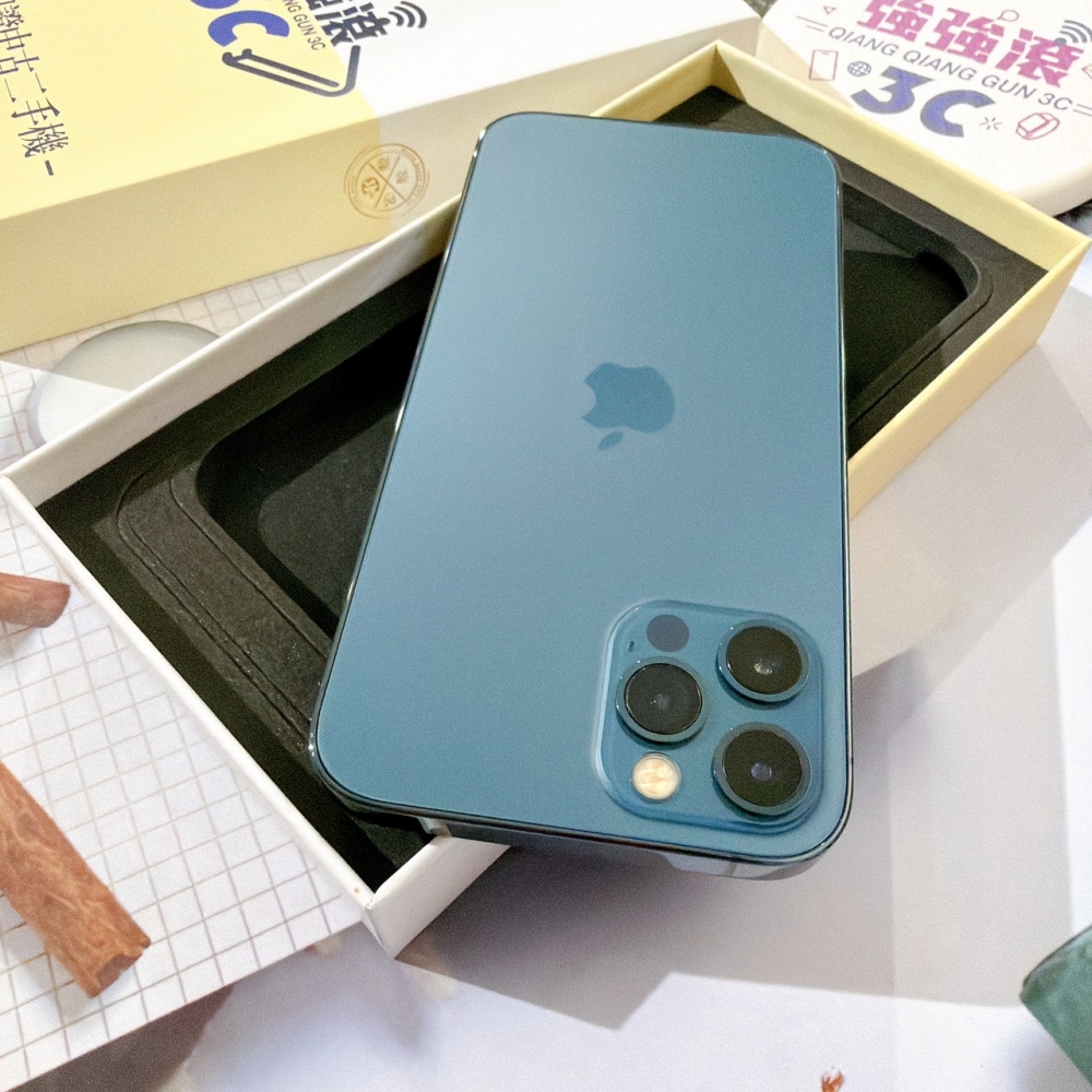 善化-二手 iPhone12 Pro 128G 藍色 #25068（店家保固90天）