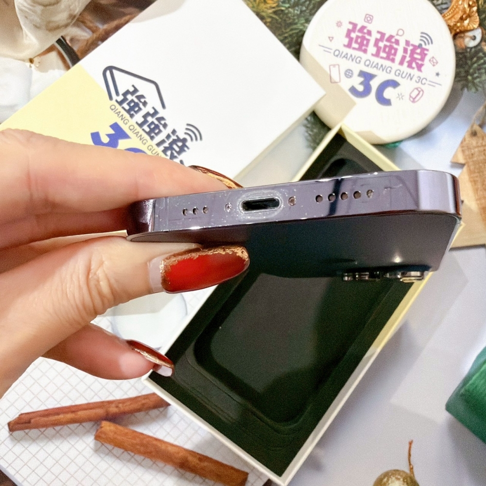  善化-二手iPhone14 Pro 128G 紫色 #18206（店保365天）