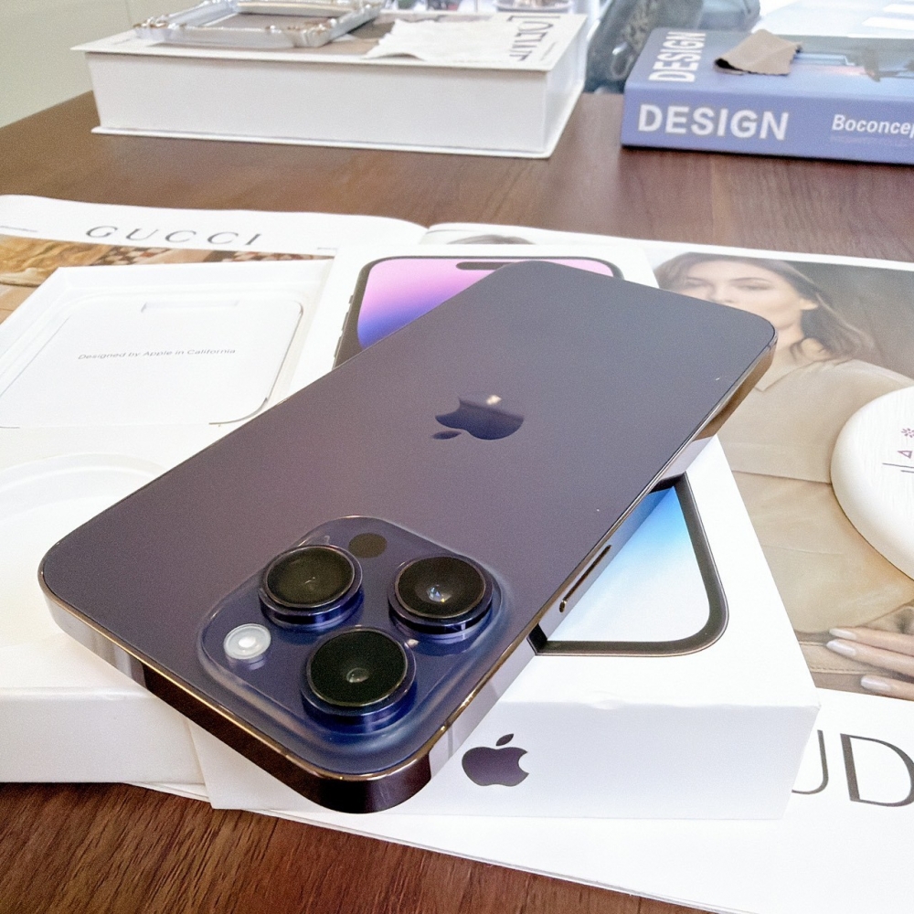 善化-二手 iPhone14 Pro Max 128G 紫色 #79548（店家保固365天）