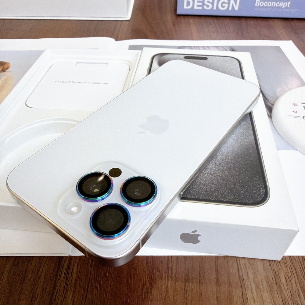 鹽行-二手 iPhone15 promax 256G 銀色#03140（店家保365天）