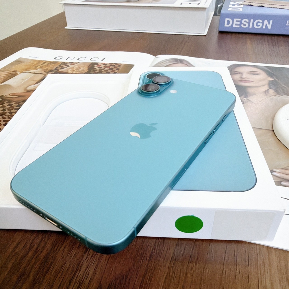 鹽行-二手 iPhone16 PLUS 256G 綠色#74907（店家保365天）