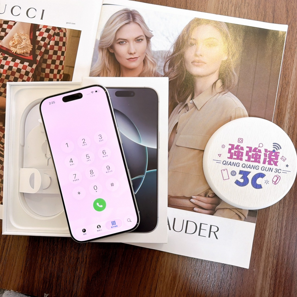 鹽行-二手 iPhone16 pro 256G 白色#95800（店家保365天）