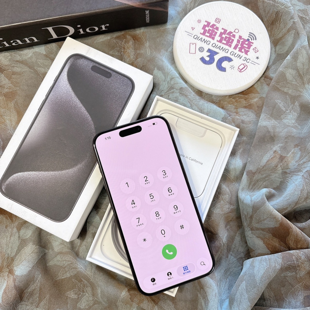 二手 iPhone15Pro 128G 黑色*87997（店家保固）