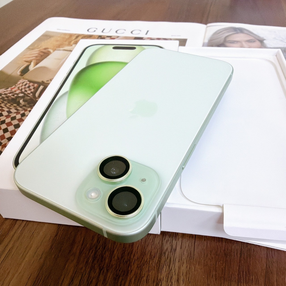 鹽行-二手 iPhone15 - 128G 綠色#35224（店家保365天）