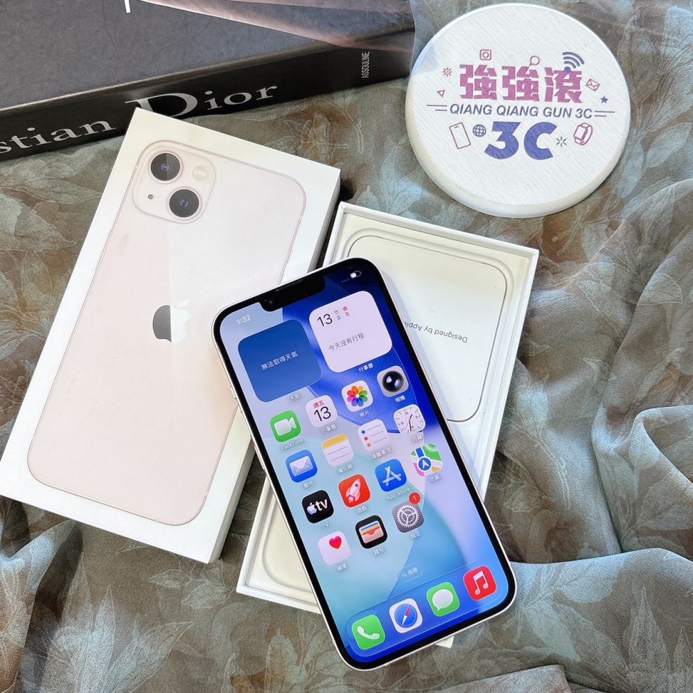 二手 iPhone13 128G 粉色*88431（店家保固）