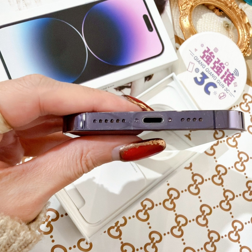 善化-二手 iPhone14 Pro Max 128G 紫色 #37204（店家保固365天）