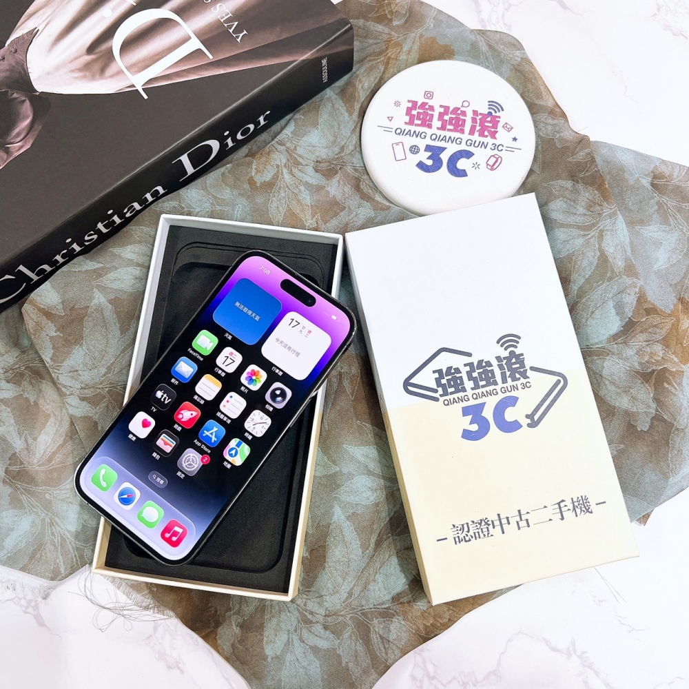 二手 iPhone14Pro 128G 紫色*87765（店家保固）