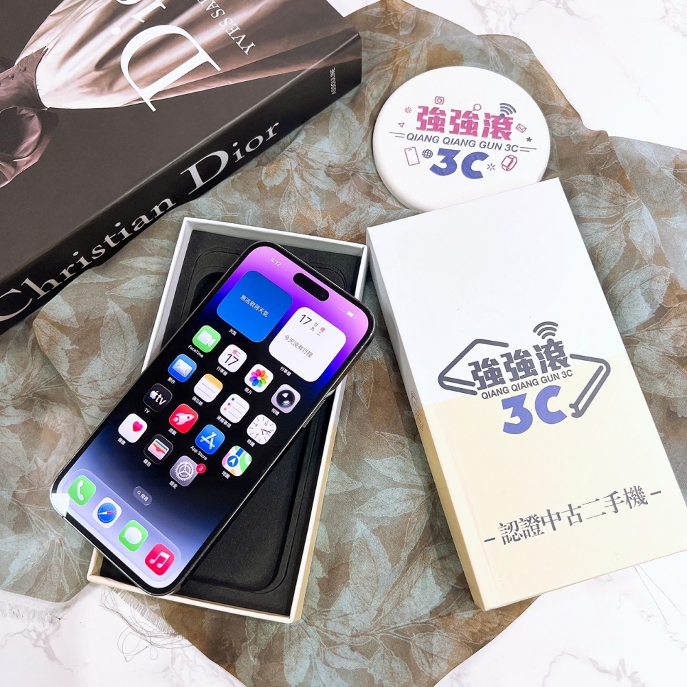 二手 iPhone14ProMax 128G 紫色*30262（店家保固）