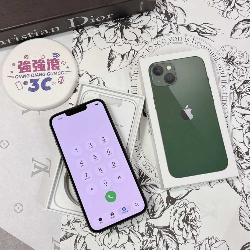二手 iPhone13 128G 綠色*67005（店家保固）