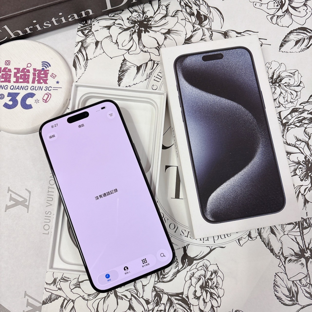 二手 iPhone15ProMax 256G 藍色*61361（店家保固）
