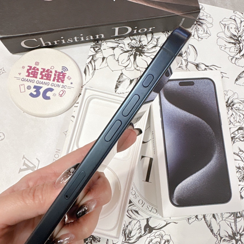 二手 iPhone15ProMax 256G 藍色*61361（店家保固）