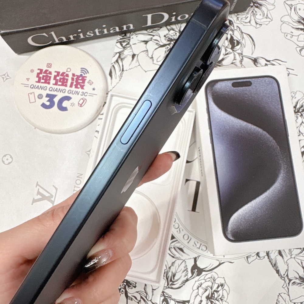 二手 iPhone15ProMax 256G 藍色*61361（店家保固）