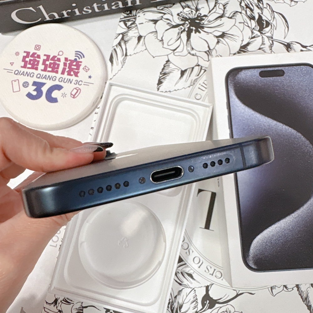 二手 iPhone15ProMax 256G 藍色*61361（店家保固）