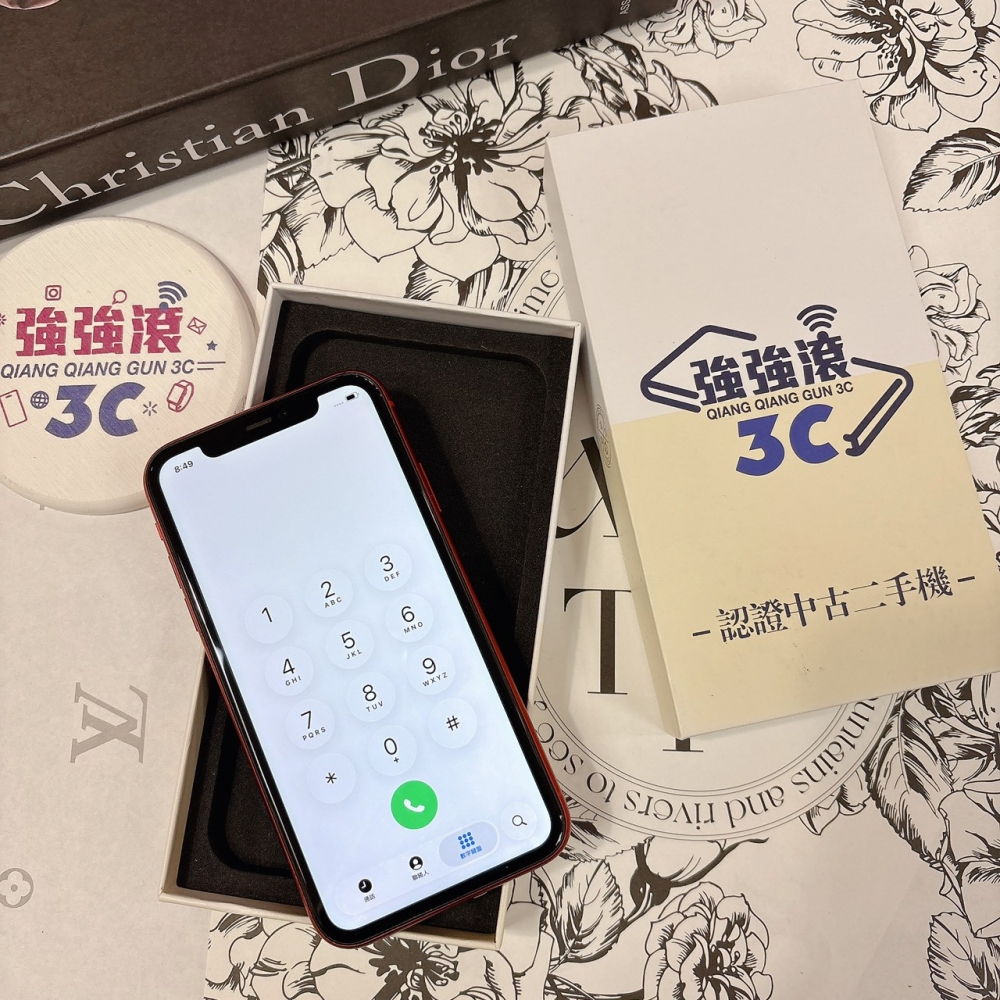 二手 iPhone11 128G 紅色*13279（店家保固）